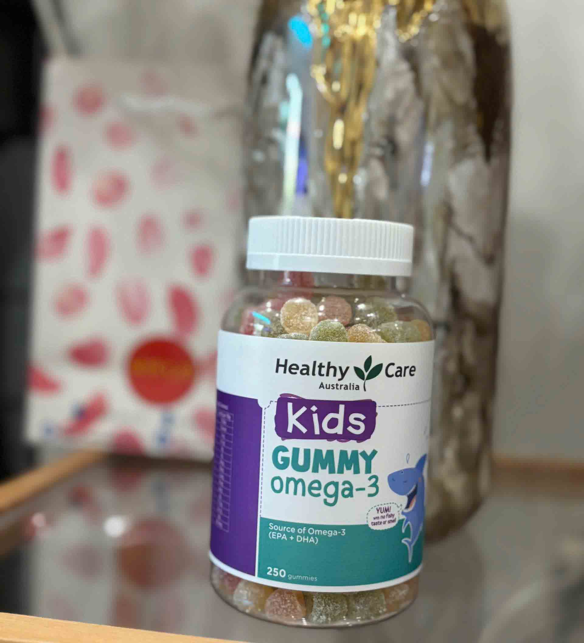 Kẹo Kid Gummy Omega 3 Healthy Care