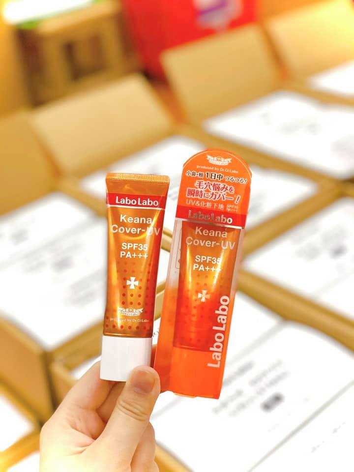 Kem chống nắng Labo Labo Keana Cover - UV SPF35 Pa+++ có tốt không?