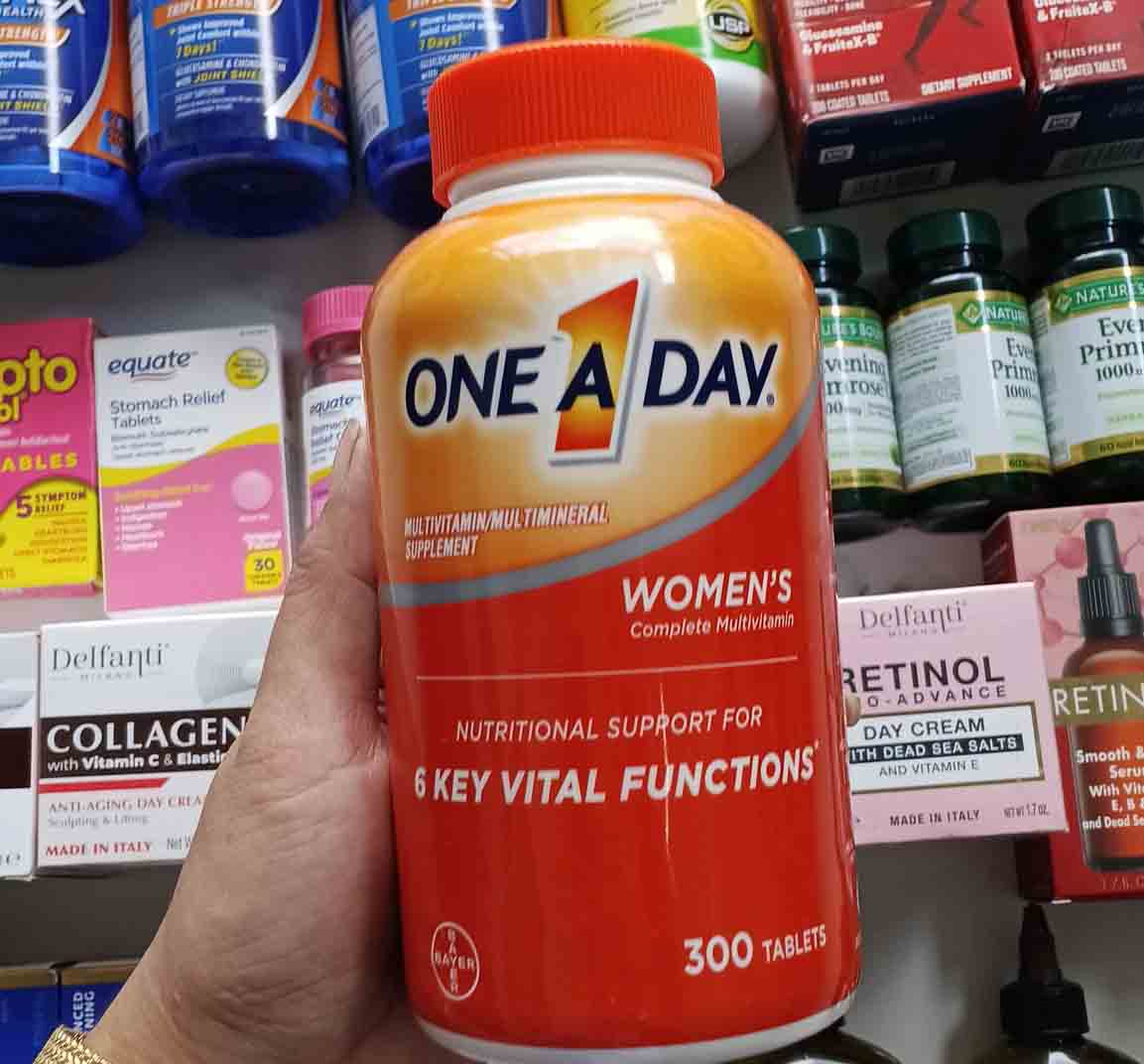 One A Day Women’s Multivitamin mẫu mới