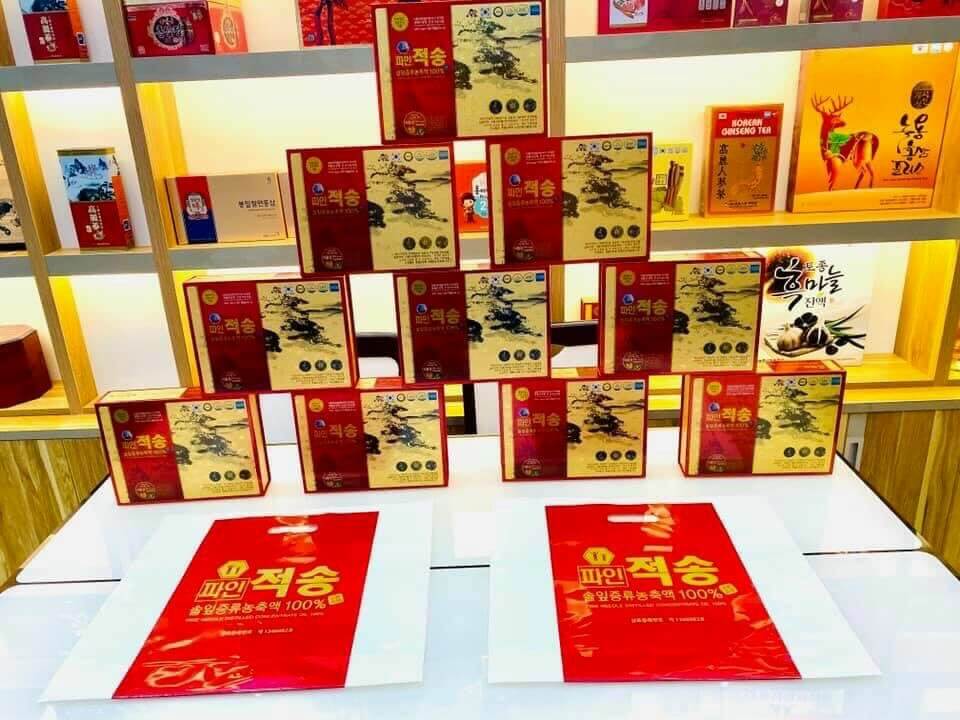 Tinh dầu thông đỏ chính phủ Hàn Quốc Pine Jeok Song Gold có tốt không?