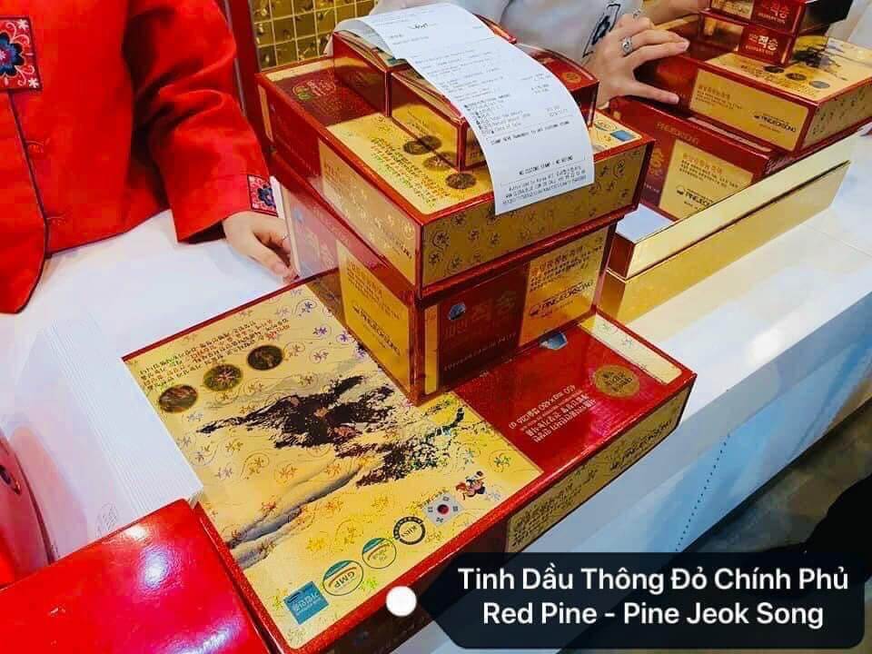 Công dụng tinh dầu thông đỏ chính phủ 120 viên