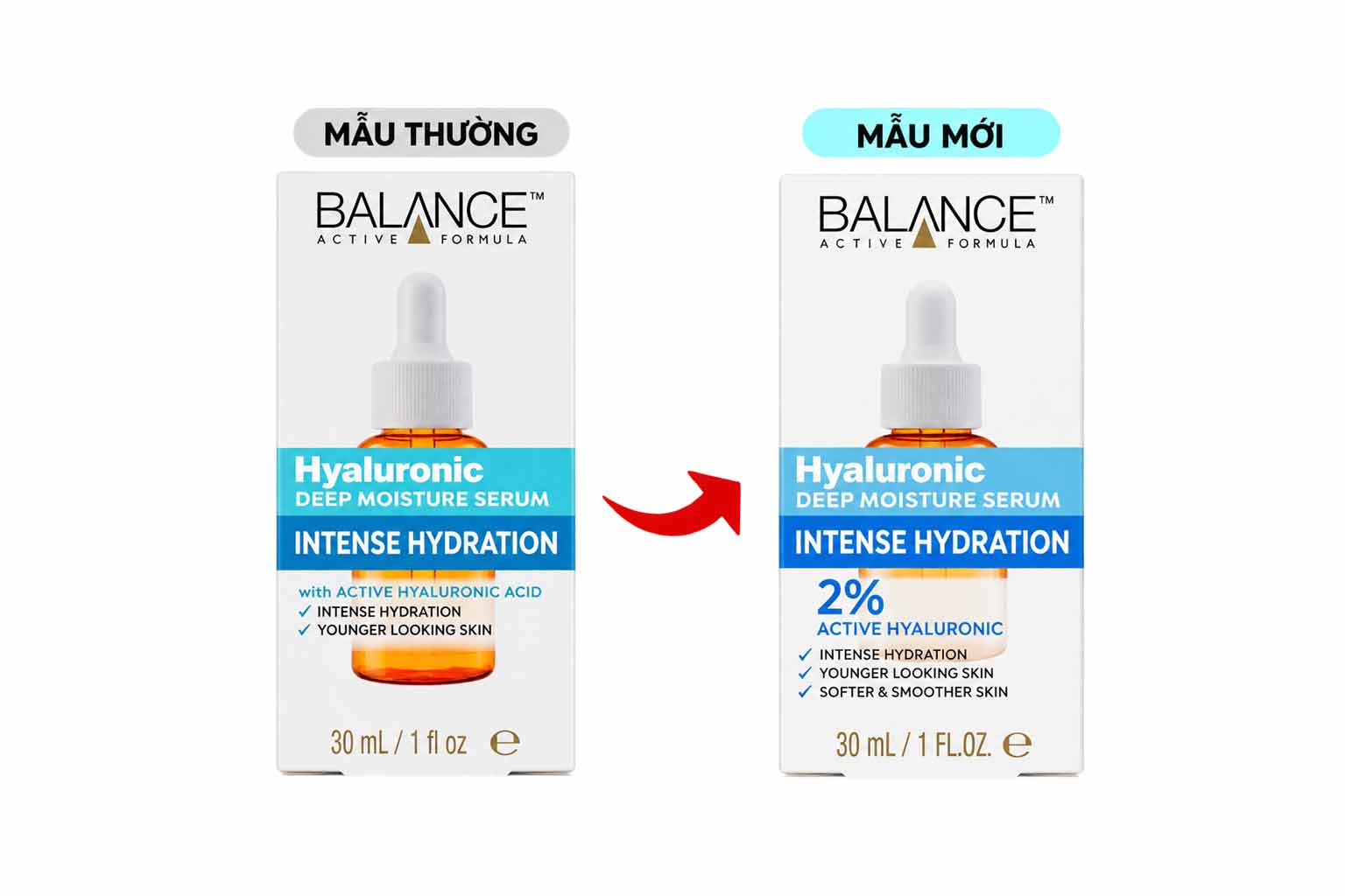Serum Balance Hyaluronic mẫu mới