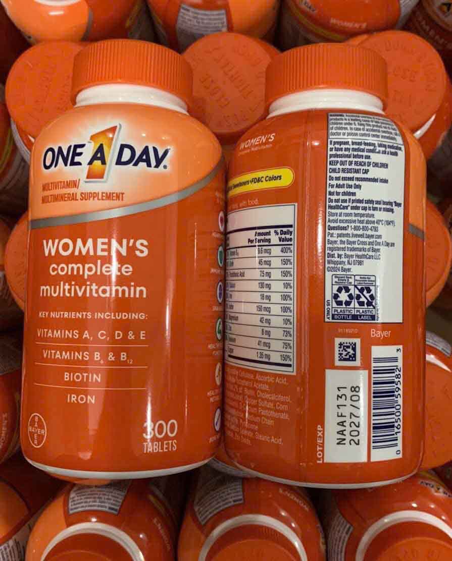 Viên uống One A Day Women’s Multivitamin Mỹ mẫu mới