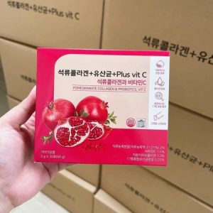 collagen lựu đỏ hàn quốc plus vit c