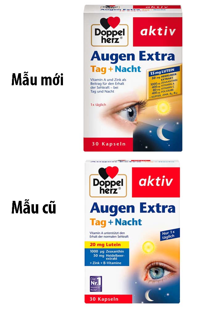 Doppelherz Augen Extra mẫu mới