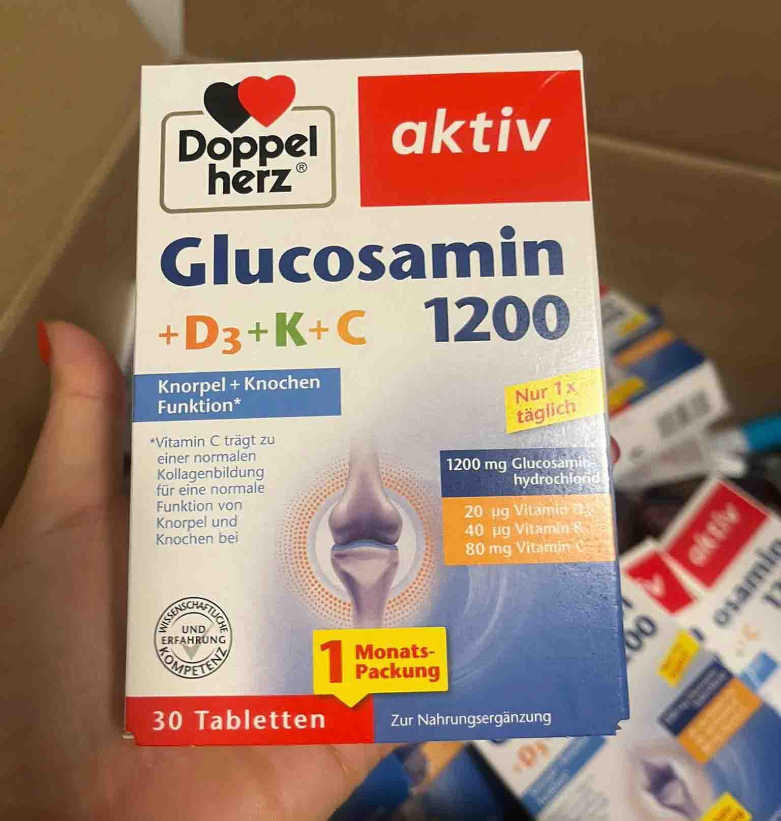 Doppelherz Glucosamin 1200 mẫu mới