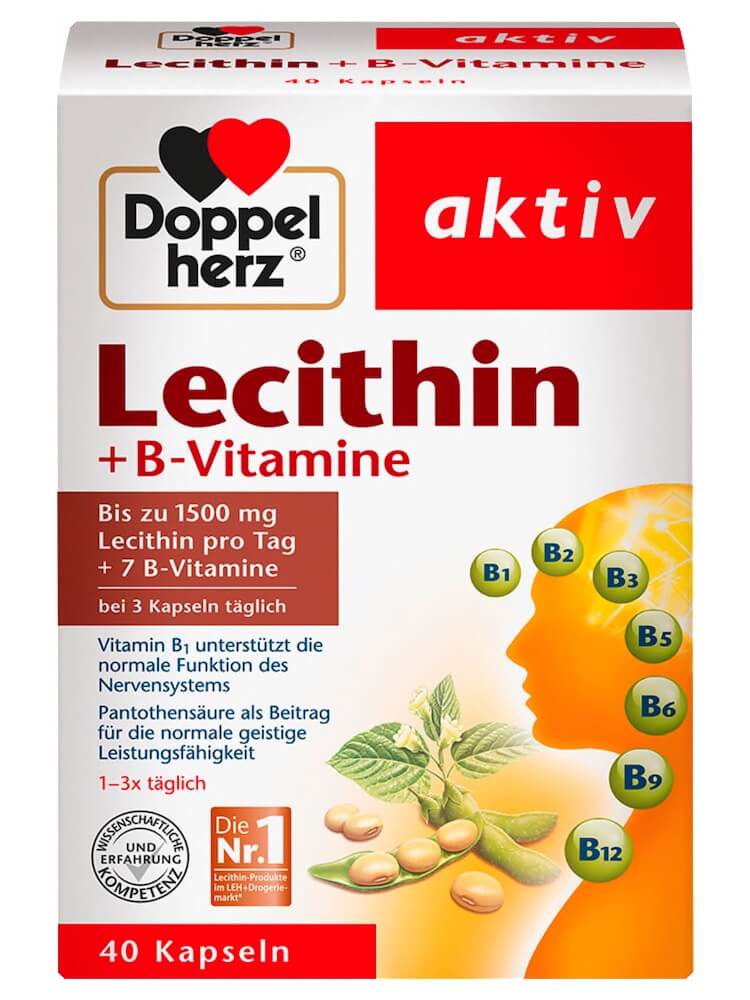 Mầm Đậu Nành Doppelherz Lecithin B Vitamine