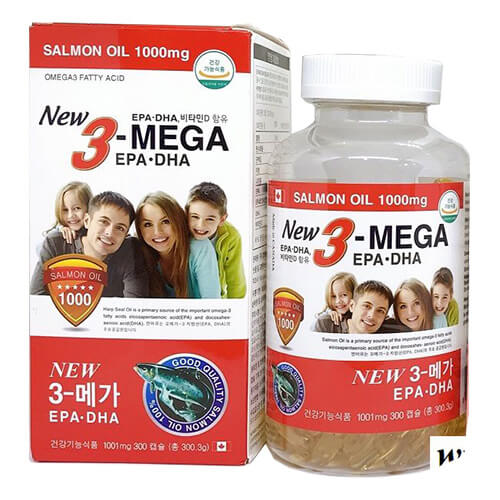 Dầu cá Salmon Omega 3 Hàn Quốc