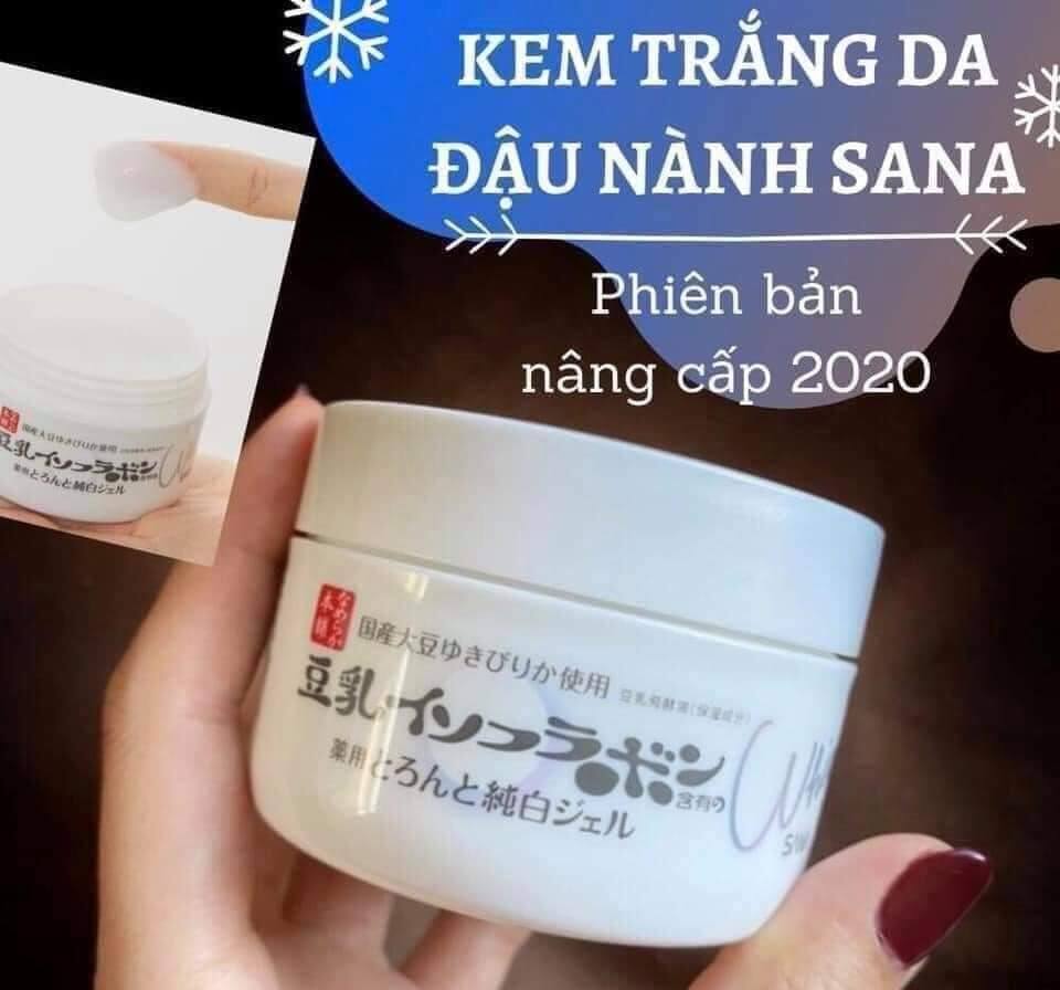 Kem dưỡng Sana White mẫu mới 2020 màu trắng