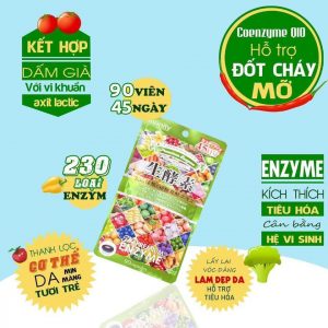 Công dụng Enzyme 230 loại rau củ
