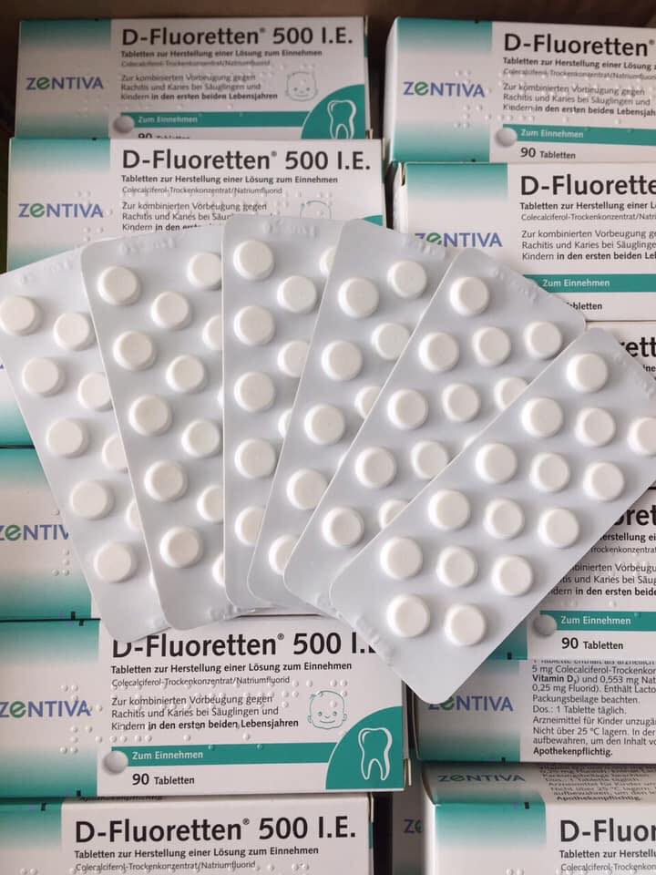 VITAMIN D-FLUORETTEN CÓ TÁC DỤNG GÌ?