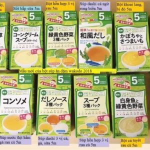 Bột ăn dặm Wakodo có mấy vị? Vị nào ngon nhất?