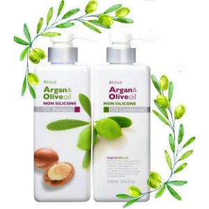Dầu gội Beaua argan & olive oil Non silicone