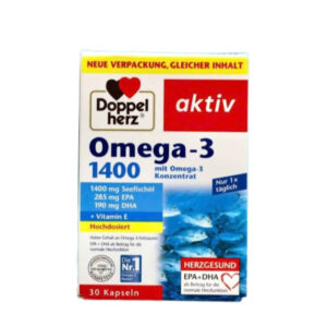 Dầu cá Omega 3 1400 Doppelherz 30 viên mẫu mới