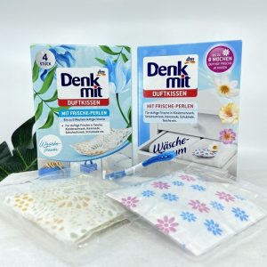 Túi thơm quần áo Denkmit của Đức Hộp 4 túi