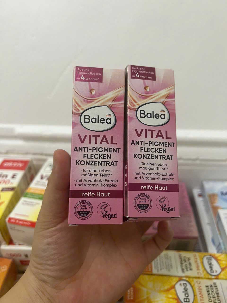 Kem hỗ trợ giảm nám Balea Vital Pigmentflecken
