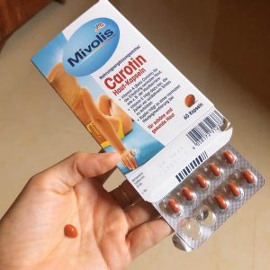 Thành phần có trong viên uống chống nắng cao cấp Carotin