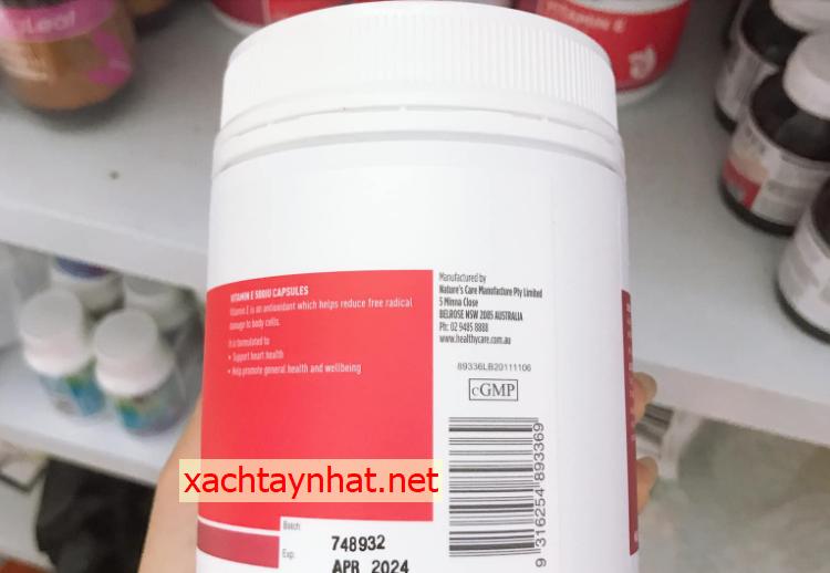 Vitamin E Healthy Care chính hãng mua ở đâu? Giá bao nhiêu?