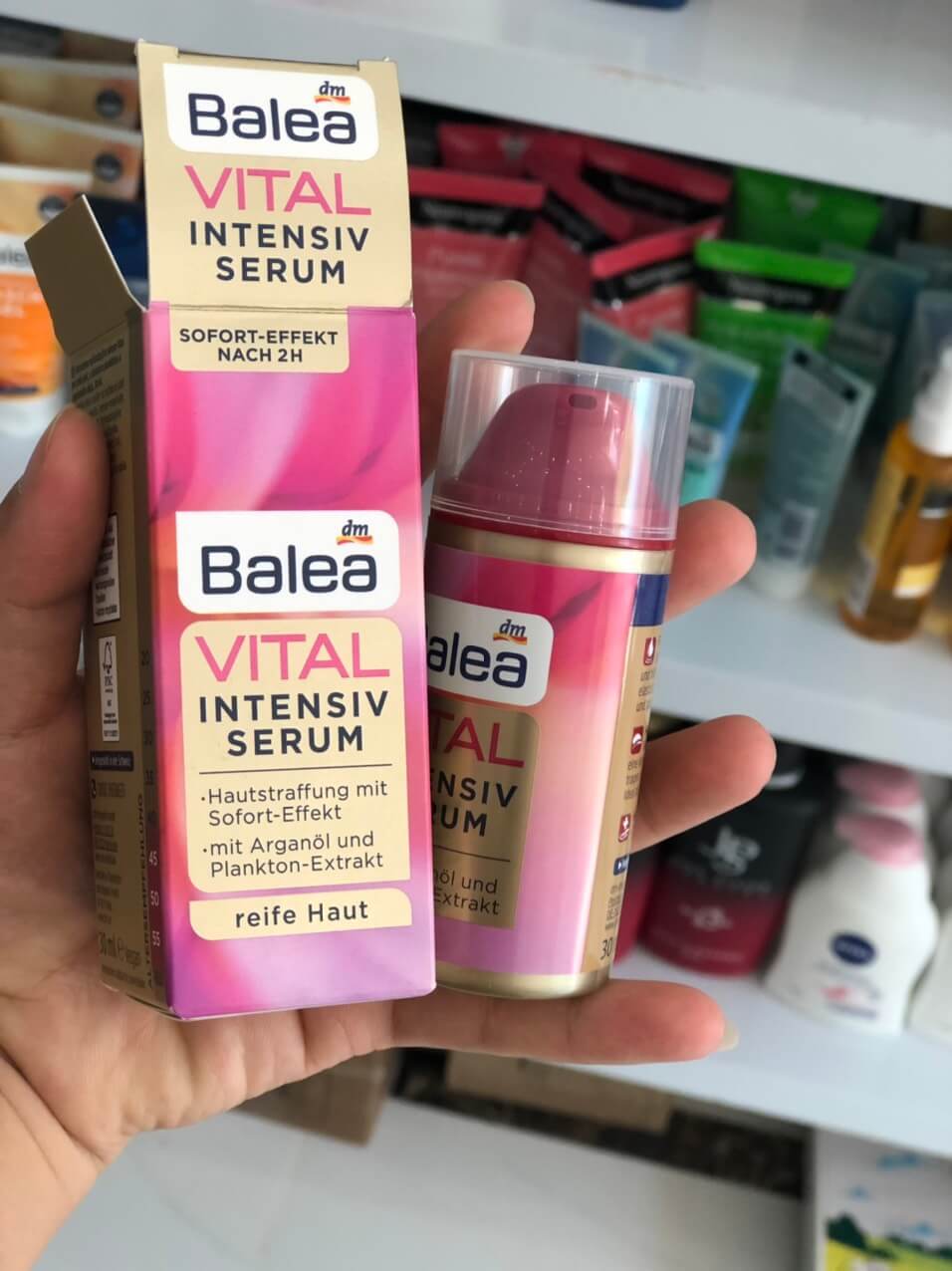 Công dụng của serum Balea Vital