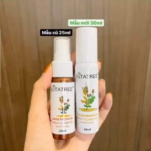 Công dụng xịt keo ong Vitatree cho bé