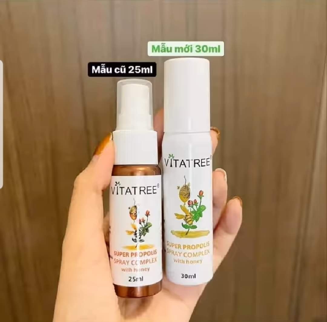 Công dụng xịt keo ong Vitatree cho bé