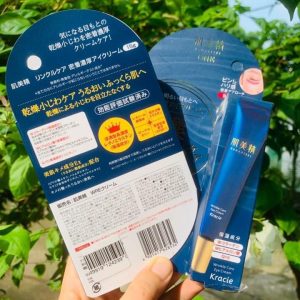 REVIEW Kem mắt Kracie Hadabisei ONE Wrinkle Care Adhesive 15g