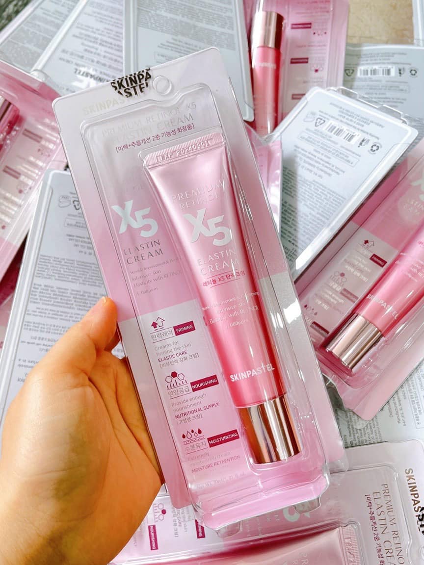 Kem RETINOL X5 ELASTIN CREAM SKINPASTEL