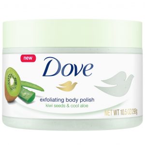 tẩy da chết dove Kiwi Seeds & Cool Aloe
