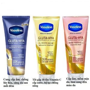 Sữa dưỡng thể Vaseline Gluta HYA Serum 10X Thái Lan 330g