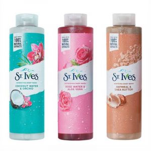 Sữa tắm St. ives Mỹ muối biển, yến mạch bơ, cam chanh 650ml