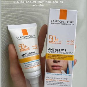 Review kem chống nắng dành cho da bóng dầu dễ nổi mụn La Roche-Posay