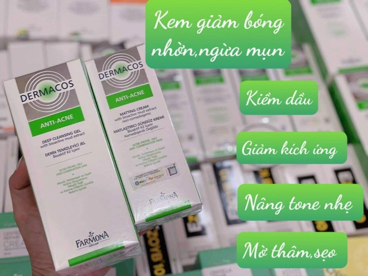 Công dụng của Dermacos Anti-Acne