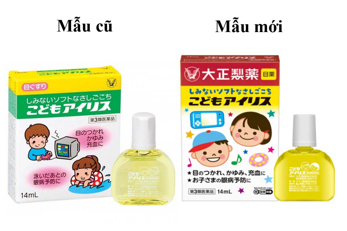 Nhỏ mắt Taisho 14ml mẫu mới