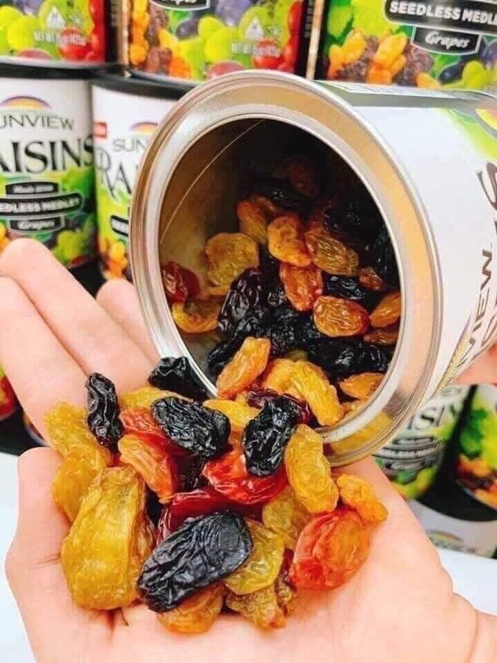 Nho khô Mỹ Raisins có gì đặc biệt?
