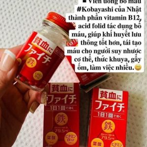 Viên uống bổ máu Faichi Kobayashi có tốt không?