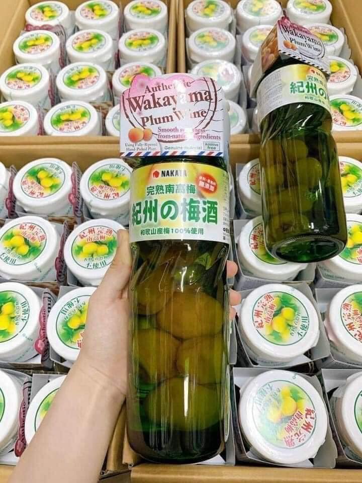 Rượu Mơ xanh NAKATA Nhật Bản