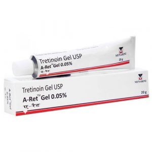 Kem trẻ hóa da điều trị mụn nám Tretinoin gel usp 0.05 %