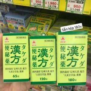 Thuốc trị táo bón Takeda Nhật Bản có tốt không?