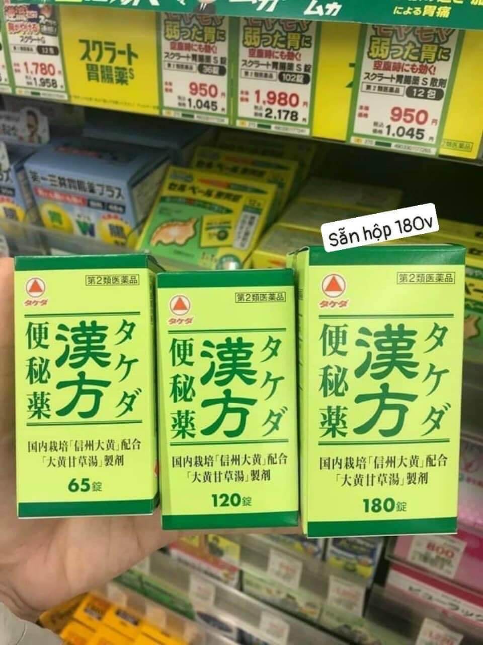 Thuốc trị táo bón Takeda Nhật Bản có tốt không?