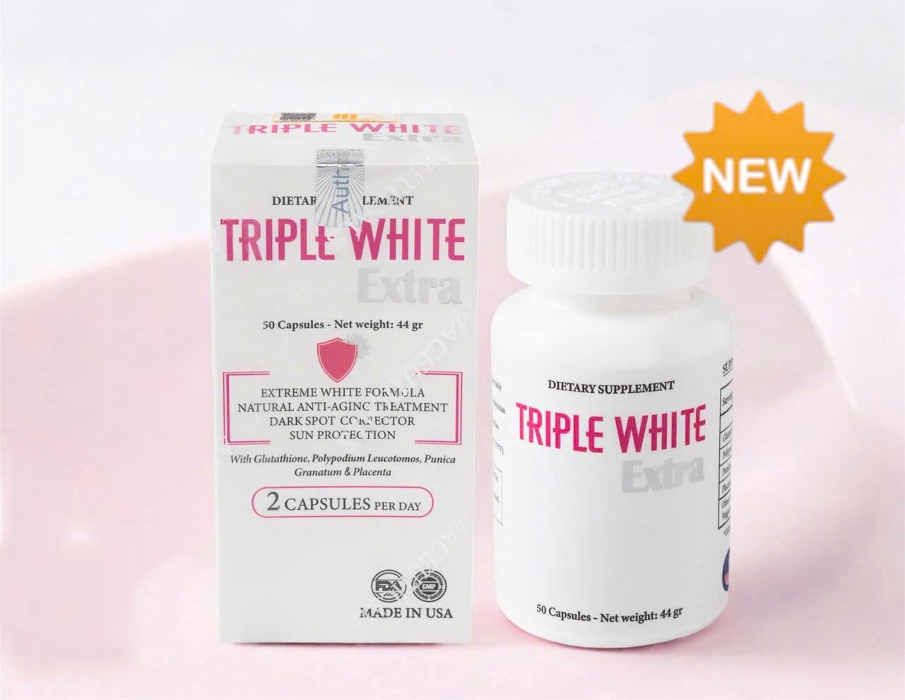 Viên uống trắng da Triple White 50 viên