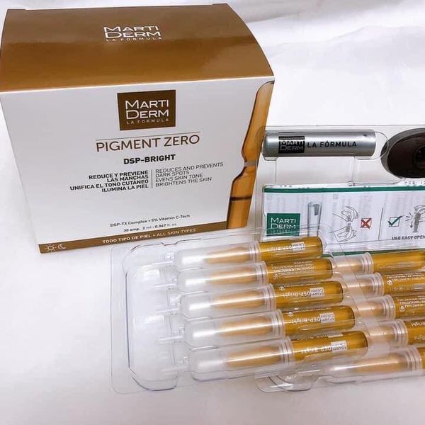 Serum dưỡng trắng da mặt MartiDerm Pigment Zero có tốt không?