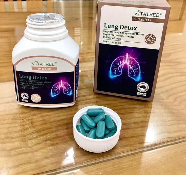 REVIEW Vitatree Lung Detox 60 viên