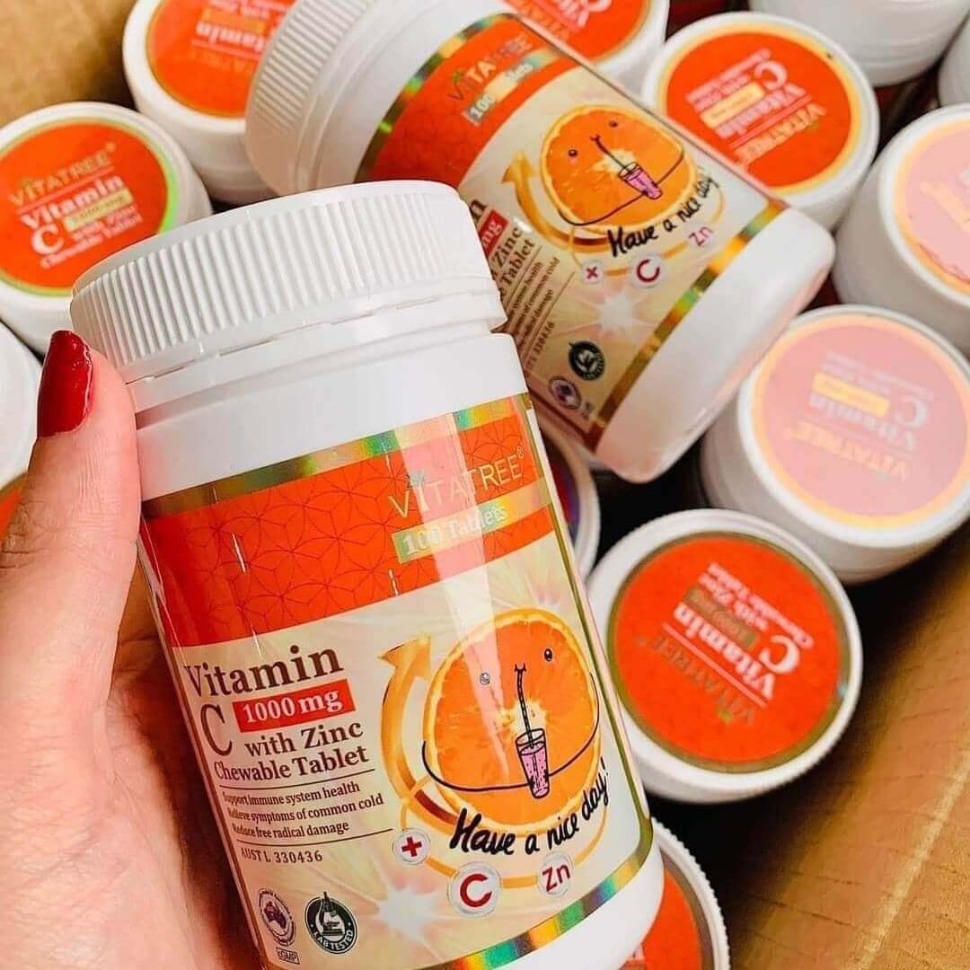 Công dụng Vitamin C Vitatree