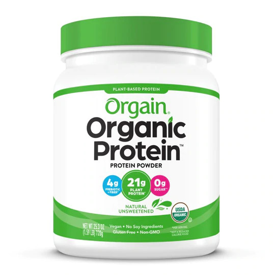 Bột hữu cơ Orgain Natural Unsweetened