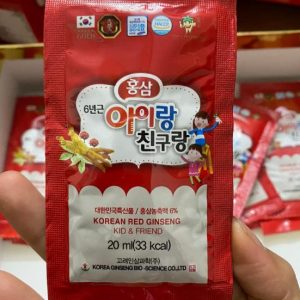 Hồng sâm hươu cao cổ cho bé có tác dụng gì?