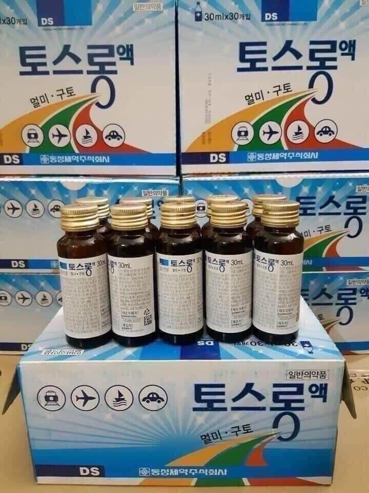 Thuốc chống say xe Hàn Quốc có tốt không?