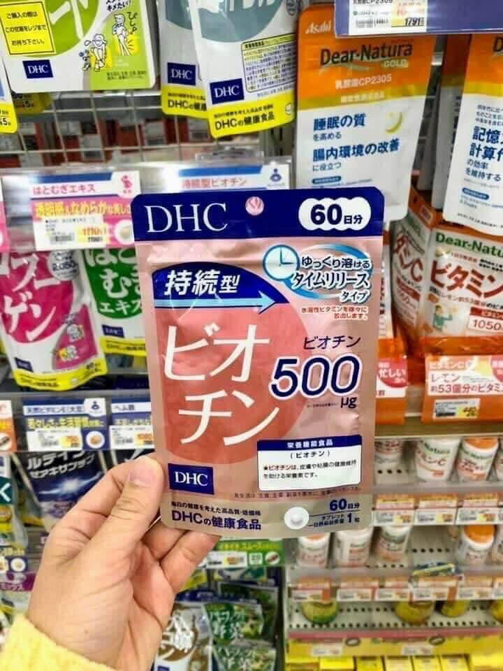 Viên uống mọc tóc DHC Sustained Release Biotin có tốt không?