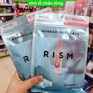 Vitamin C & Peach: Hỗ trợ làm sáng da, tăng cường đề kháng và làm đều màu da.