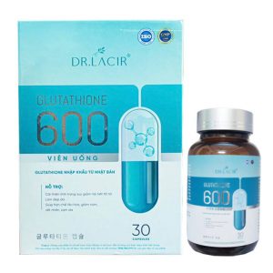 Viên Uống Trắng Da Glutathione 600 Dr.Lacir