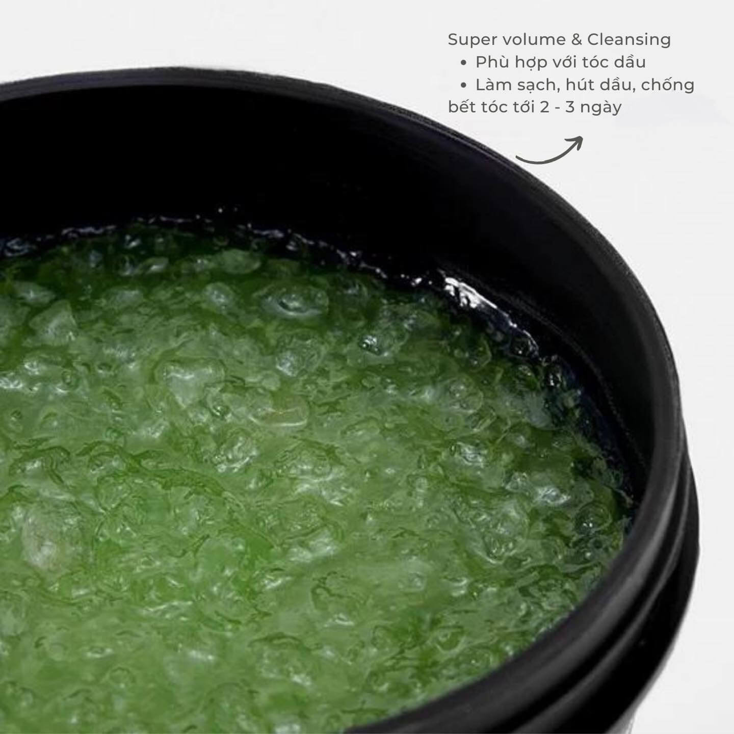 Super Volume & Cleansing (màu xanh lá)